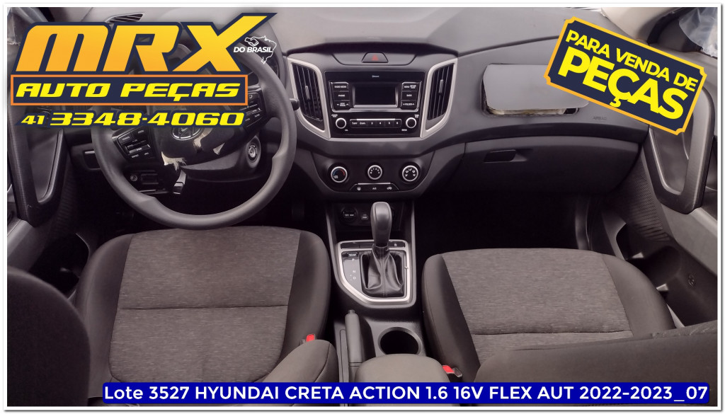 Imagem do veículo HYUNDAI CRETA 1.6 16V FLEX ACTION AUTOMÁTICO
