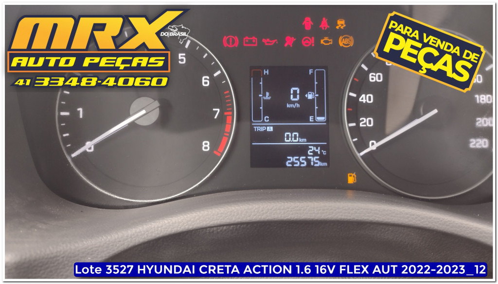 Imagem do veículo HYUNDAI CRETA 1.6 16V FLEX ACTION AUTOMÁTICO