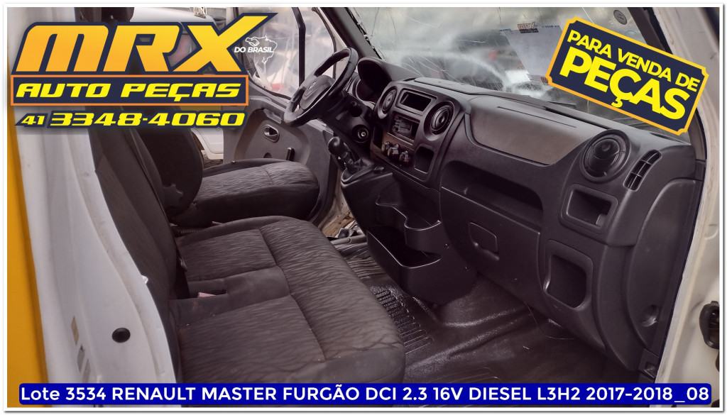 Imagem do veículo RENAULT MASTER 2.3 DCI DIESEL EXTRA FURGÃO L3H2 3P MANUAL