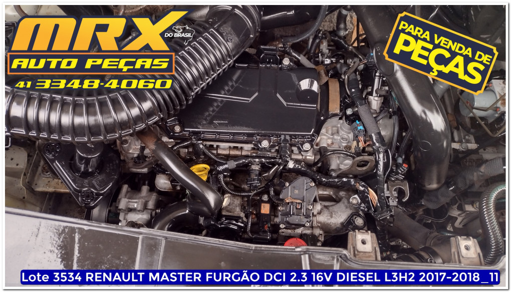 Imagem do veículo RENAULT MASTER 2.3 DCI DIESEL EXTRA FURGÃO L3H2 3P MANUAL