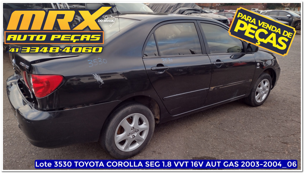 Imagem do veículo TOYOTA COROLLA 1.8 SE-G 16V GASOLINA 4P AUTOMÁTICO