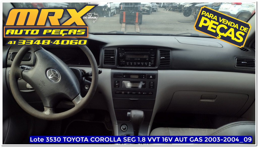 Imagem do veículo TOYOTA COROLLA 1.8 SE-G 16V GASOLINA 4P AUTOMÁTICO