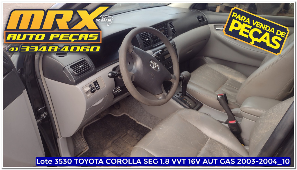 Imagem do veículo TOYOTA COROLLA 1.8 SE-G 16V GASOLINA 4P AUTOMÁTICO