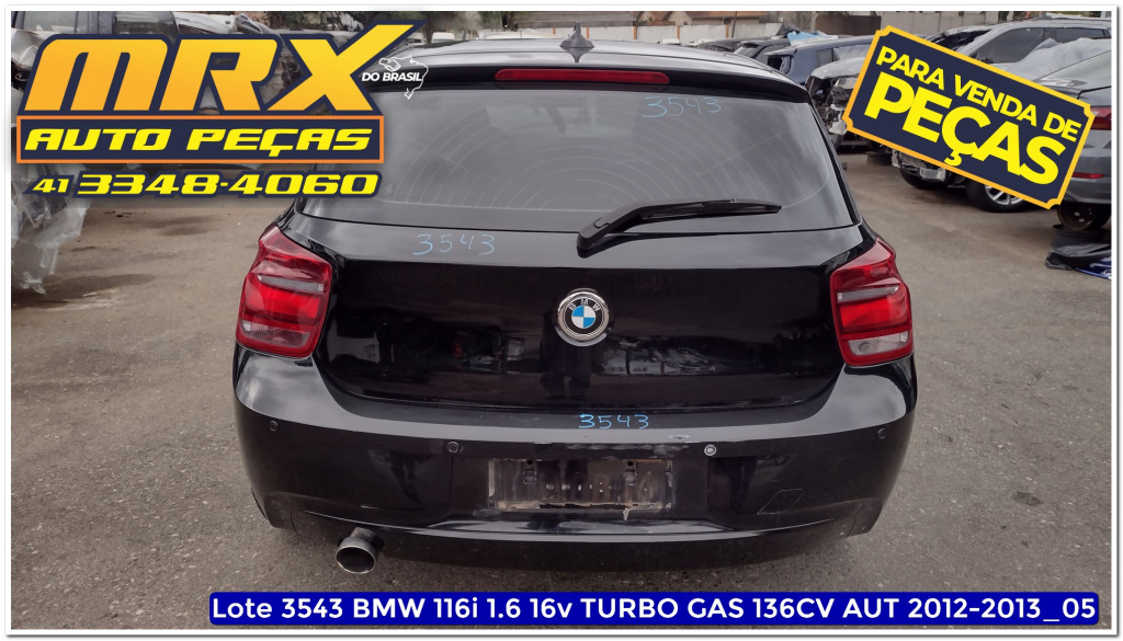Imagem do veículo BMW 116i 1.6 16V TURBO GASOLINA 4P AUTOMÁTICO