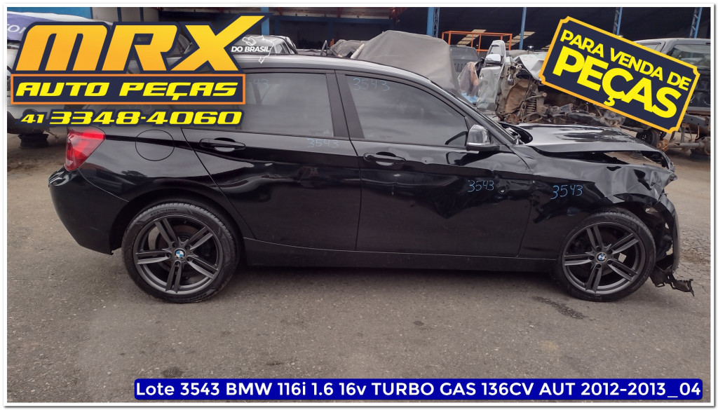 Imagem do veículo BMW 116i 1.6 16V TURBO GASOLINA 4P AUTOMÁTICO