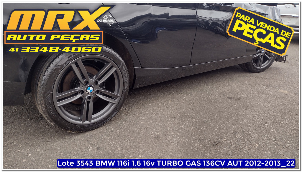 Imagem do veículo BMW 116i 1.6 16V TURBO GASOLINA 4P AUTOMÁTICO