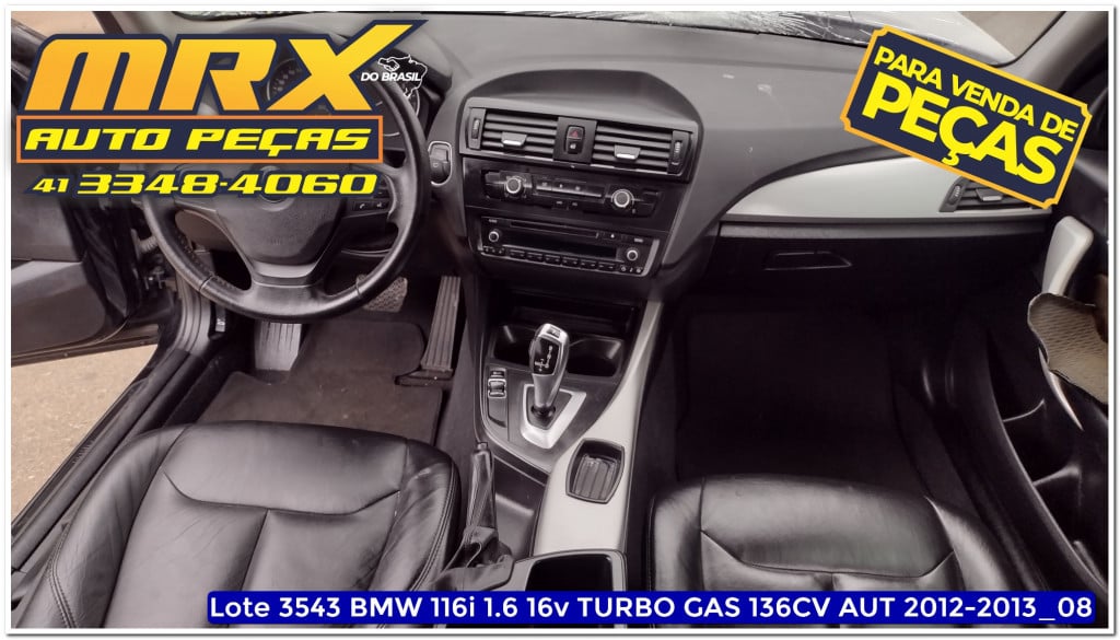 Imagem do veículo BMW 116i 1.6 16V TURBO GASOLINA 4P AUTOMÁTICO