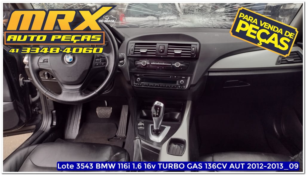 Imagem do veículo BMW 116i 1.6 16V TURBO GASOLINA 4P AUTOMÁTICO