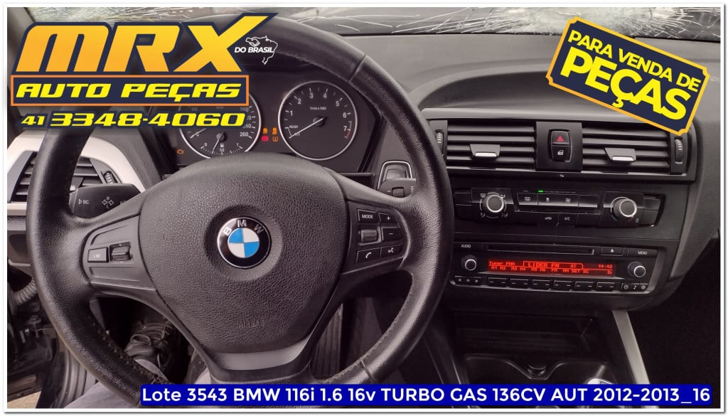 Imagem do veículo BMW 116i 1.6 16V TURBO GASOLINA 4P AUTOMÁTICO