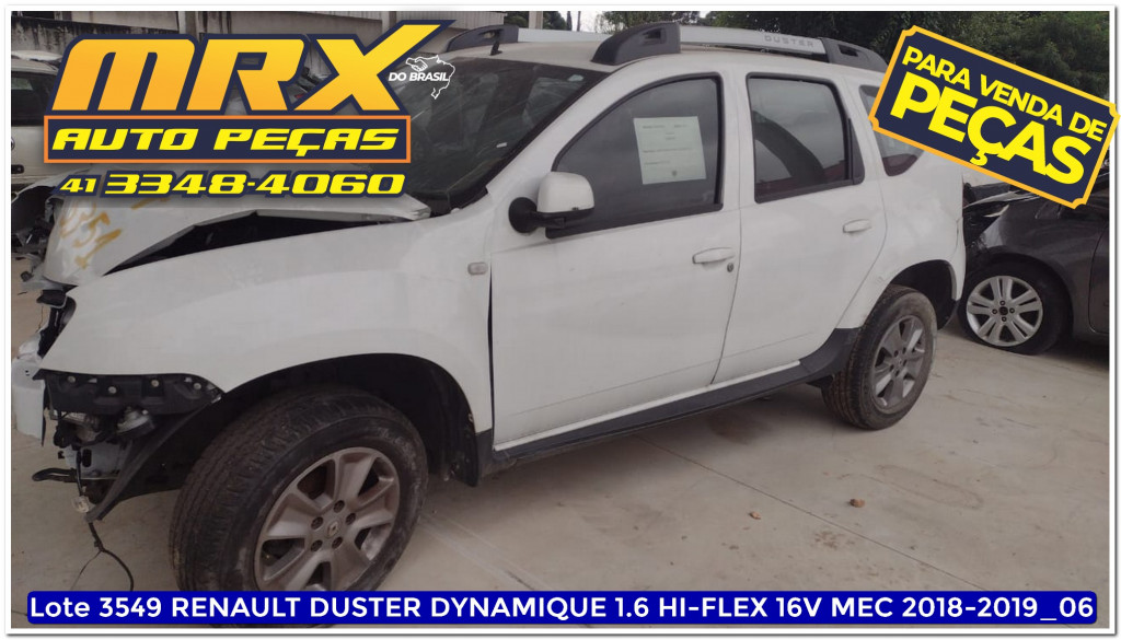 Imagem do veículo RENAULT DUSTER 1.6 16V SCE FLEX DYNAMIQUE MANUAL
