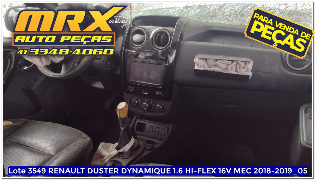 Imagem do veículo RENAULT DUSTER 1.6 16V SCE FLEX DYNAMIQUE MANUAL