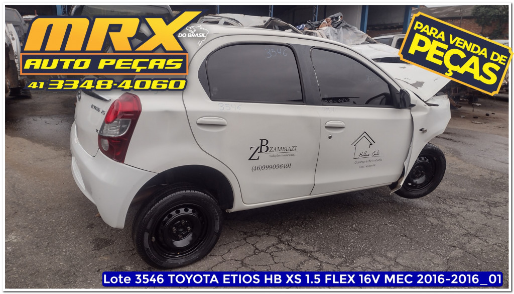 Imagem do veículo TOYOTA ETIOS 1.5 XS 16V FLEX 4P MANUAL
