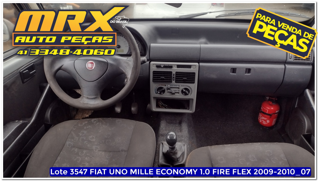 Imagem do veículo FIAT UNO 1.0 MPI MILLE FIRE ECONOMY 8V FLEX 4P MANUAL
