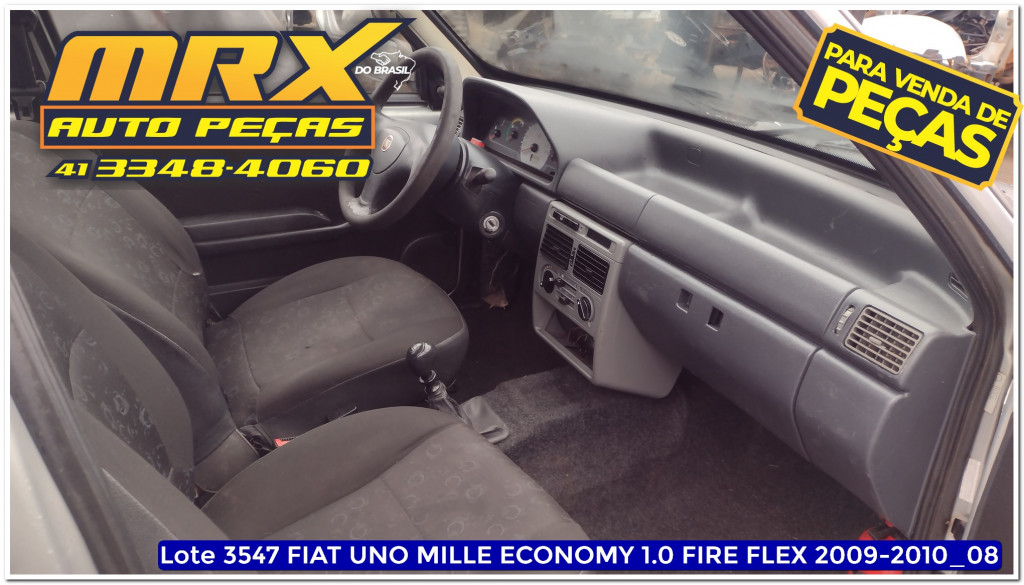 Imagem do veículo FIAT UNO 1.0 MPI MILLE FIRE ECONOMY 8V FLEX 4P MANUAL