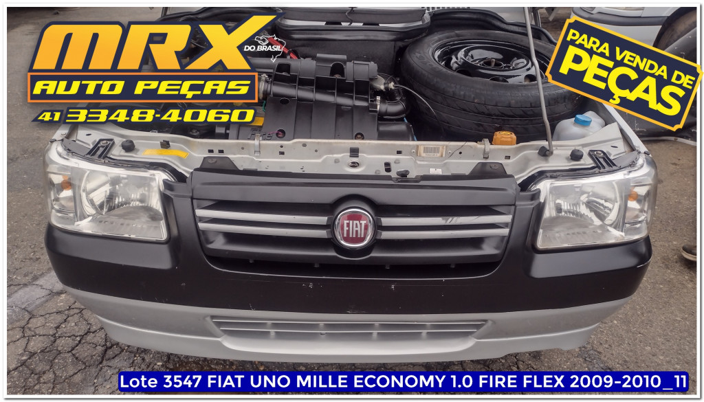 Imagem do veículo FIAT UNO 1.0 MPI MILLE FIRE ECONOMY 8V FLEX 4P MANUAL