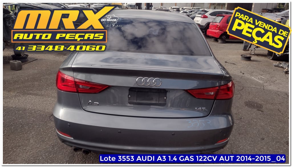 Imagem do veículo AUDI A3 1.4 TFSI SEDAN 16V GASOLINA 4P S-TRONIC