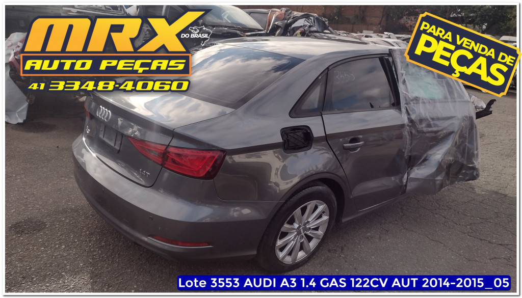 Imagem do veículo AUDI A3 1.4 TFSI SEDAN 16V GASOLINA 4P S-TRONIC