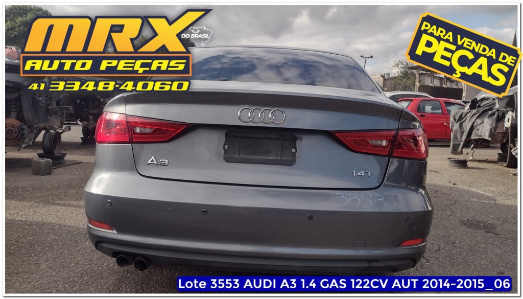 Imagem do veículo AUDI A3 1.4 TFSI SEDAN 16V GASOLINA 4P S-TRONIC