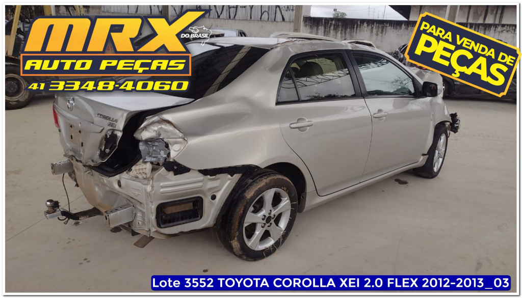 Imagem do veículo TOYOTA COROLLA 2.0 XEI 16V FLEX 4P AUTOMÁTICO