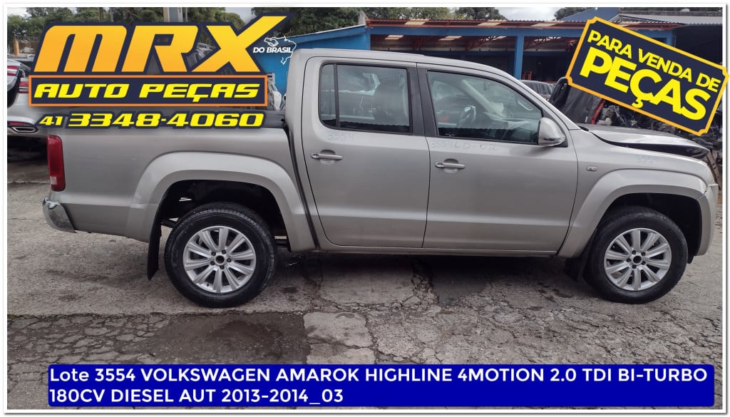 Imagem do veículo VOLKSWAGEN AMAROK 2.0 HIGHLINE 4X4 CD 16V TURBO INTERCOOLER DIESEL 4P AUTOMÁTICO