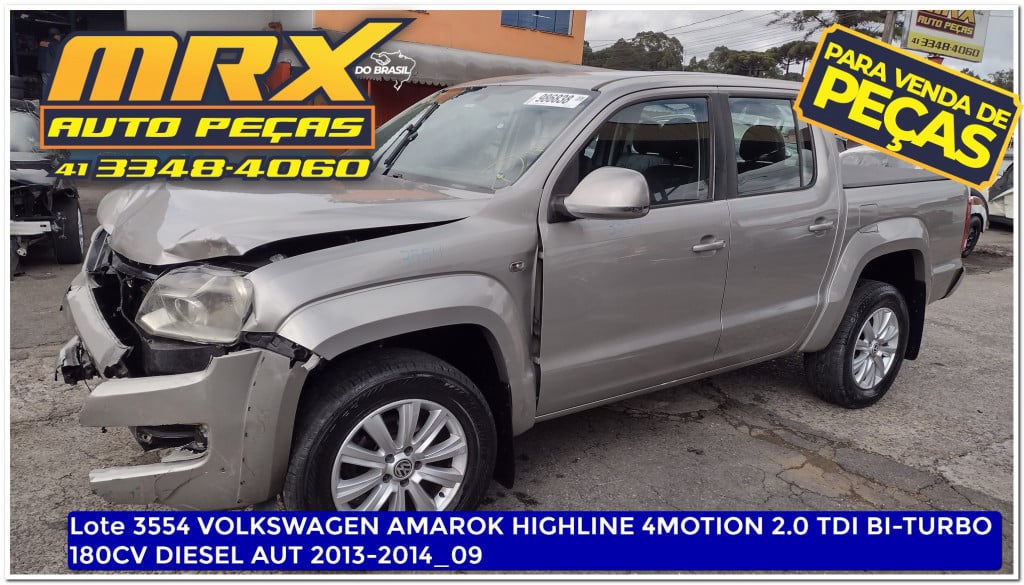 Imagem do veículo VOLKSWAGEN AMAROK 2.0 HIGHLINE 4X4 CD 16V TURBO INTERCOOLER DIESEL 4P AUTOMÁTICO