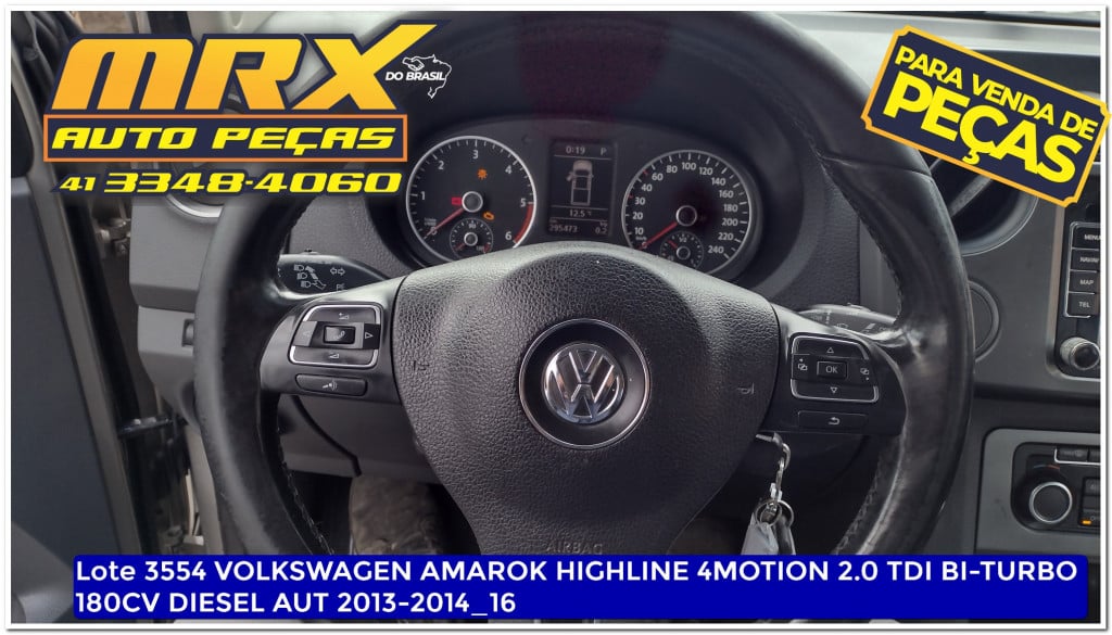 Imagem do veículo VOLKSWAGEN AMAROK 2.0 HIGHLINE 4X4 CD 16V TURBO INTERCOOLER DIESEL 4P AUTOMÁTICO
