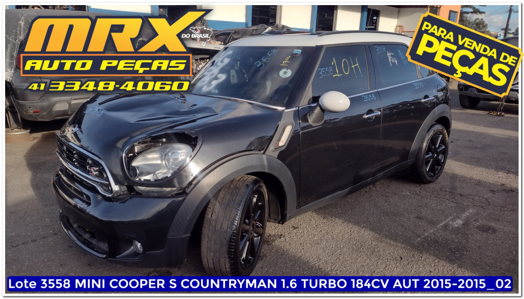 Imagem do veículo MINI COUNTRYMAN 1.6 S TURBO 16V 184CV GASOLINA 4P AUTOMÁTICO