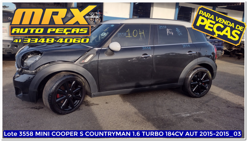 Imagem do veículo MINI COUNTRYMAN 1.6 S TURBO 16V 184CV GASOLINA 4P AUTOMÁTICO