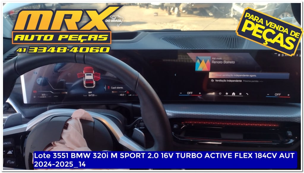 Imagem do veículo BMW 320i 2.0 M SPORT GP 16V TURBO ACTIVE FLEX 4P AUTOMÁTICO