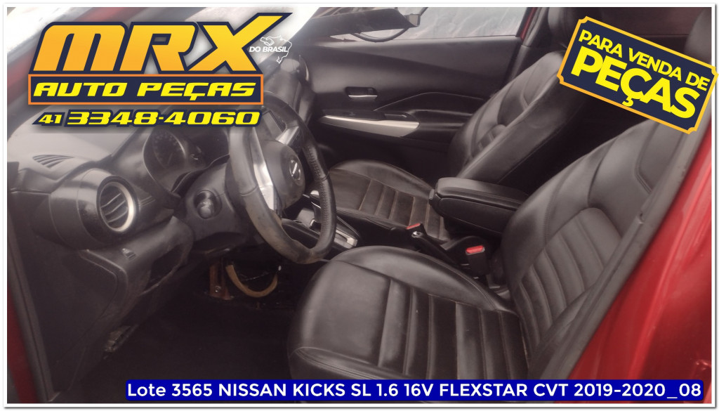 Imagem do veículo NISSAN KICKS 1.6 16V FLEXSTART SL 4P XTRONIC