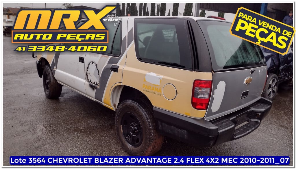 Imagem do veículo CHEVROLET BLAZER 2.4 MPFI ADVANTAGE 4X2 8V FLEX 4P MANUAL