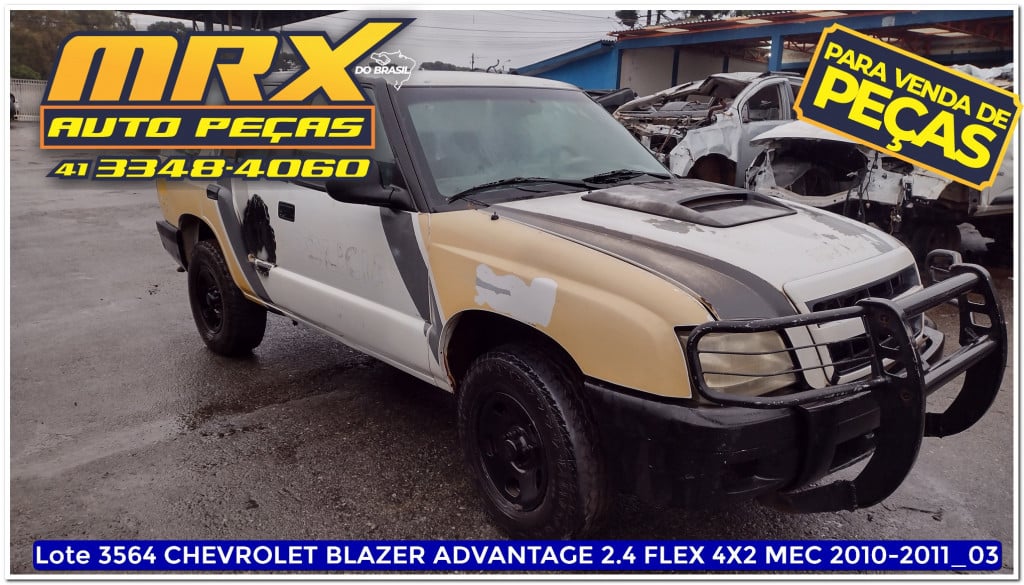 Imagem do veículo CHEVROLET BLAZER 2.4 MPFI ADVANTAGE 4X2 8V FLEX 4P MANUAL