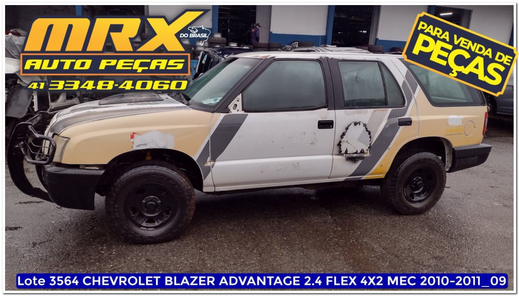 Imagem do veículo CHEVROLET BLAZER 2.4 MPFI ADVANTAGE 4X2 8V FLEX 4P MANUAL