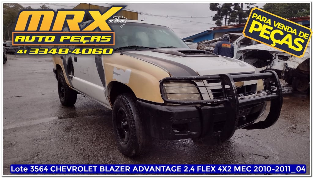 Imagem do veículo CHEVROLET BLAZER 2.4 MPFI ADVANTAGE 4X2 8V FLEX 4P MANUAL