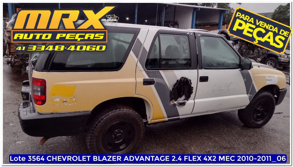 Imagem do veículo CHEVROLET BLAZER 2.4 MPFI ADVANTAGE 4X2 8V FLEX 4P MANUAL