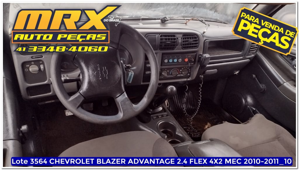 Imagem do veículo CHEVROLET BLAZER 2.4 MPFI ADVANTAGE 4X2 8V FLEX 4P MANUAL