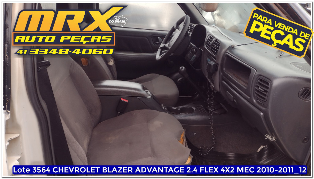 Imagem do veículo CHEVROLET BLAZER 2.4 MPFI ADVANTAGE 4X2 8V FLEX 4P MANUAL