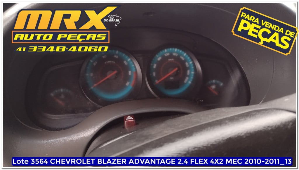 Imagem do veículo CHEVROLET BLAZER 2.4 MPFI ADVANTAGE 4X2 8V FLEX 4P MANUAL