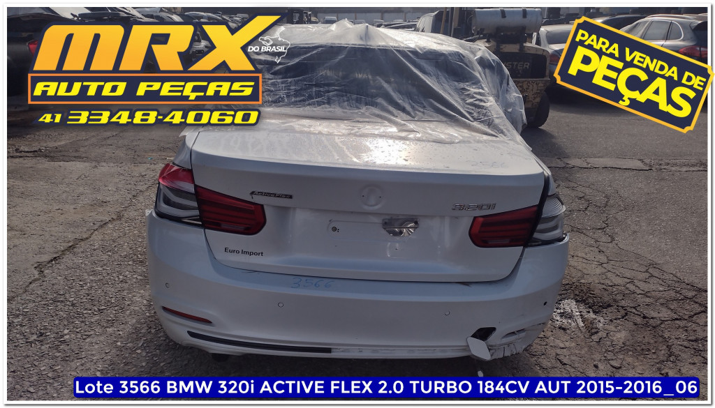 Imagem do veículo BMW 320i 2.0 16V TURBO ACTIVE FLEX 4P AUTOMÁTICO