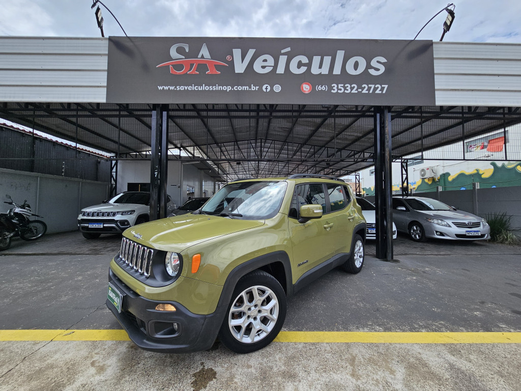 JEEP RENEGADE 1.8 16V FLEX LONGITUDE 4P AUTOMÁTICO