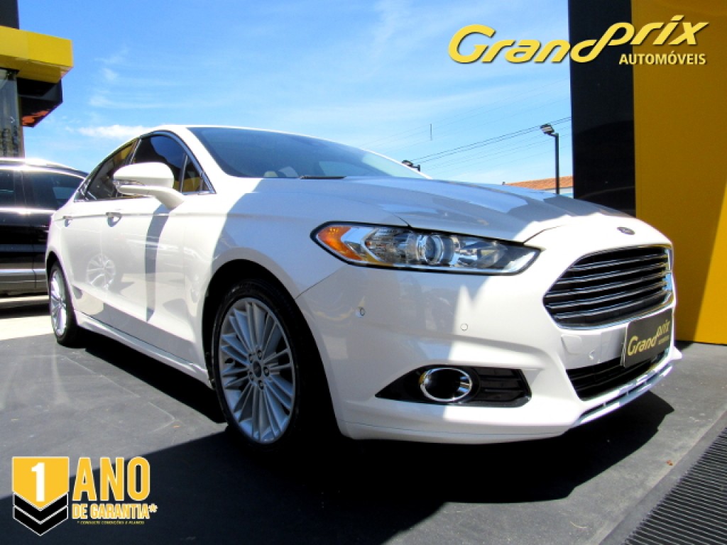 FUSION 2016 2.0 TITANIUM AWD 16V GASOLINA 4P AUTOMÁTICO BRANCO COMPLETO + TETO SOLAR! FUSION 2016 2.0 TITANIUM AWD 16V GASOLINA 4P AUTOMÁTICO BRANCO COMPLETO + TETO SOLAR!