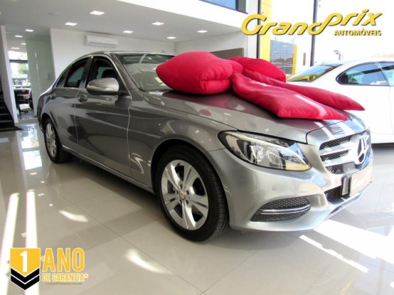 MERCEDES-BENZ C 180 2015 1.6 CGI AVANTGARDE 16V TURBO GASOLINA 4P AUTOMÁTICO MERCEDES-BENZ C 180 2015 1.6 CGI AVANTGARDE 16V TURBO GASOLINA 4P AUTOMÁTICO