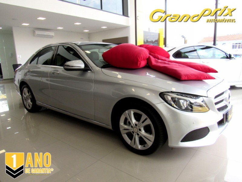 MERCEDES-BENZ C 180 2016 1.6 CGI AVANTGARDE 16V TURBO GASOLINA 4P AUTOMÁTICO MERCEDES-BENZ C 180 2016 1.6 CGI AVANTGARDE 16V TURBO GASOLINA 4P AUTOMÁTICO