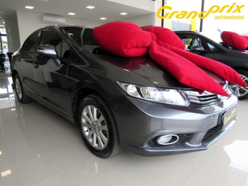 CIVIC 2.0 LXR 2014 FLEX AUTOMÁTICO CINZA COMPLETO + BANCOS EM COURO ESTADO DE NOVO! CIVIC 2.0 LXR 2014 FLEX AUTOMÁTICO CINZA COMPLETO + BANCOS EM COURO ESTADO DE NOVO!
