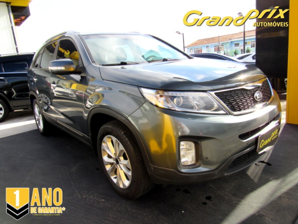SORENTO 2014 2.4 16V GASOLINA EX AUTOMÁTICA VERDE COMPLETA + BANCOS EM COURO! SORENTO 2014 2.4 16V GASOLINA EX AUTOMÁTICA VERDE COMPLETA + BANCOS EM COURO!
