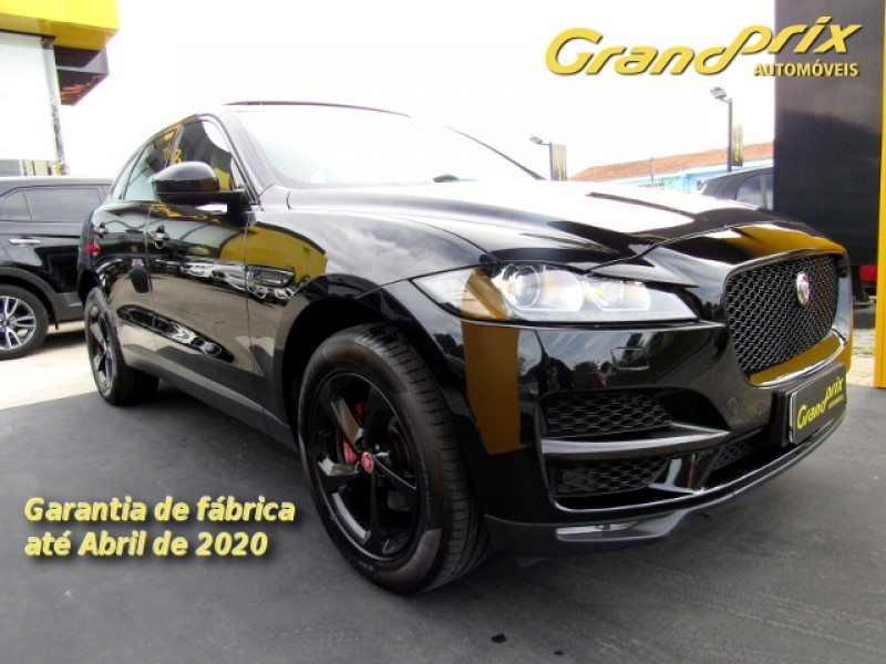 JAGUAR F-PACE 2017 2.0 16V TURBO DIESEL PRESTIGE AWD 4P AUTOMÁTICO PRETO COMPLETO ÚNICO DONO! JAGUAR F-PACE 2017 2.0 16V TURBO DIESEL PRESTIGE AWD 4P AUTOMÁTICO PRETO COMPLETO ÚNICO DONO!