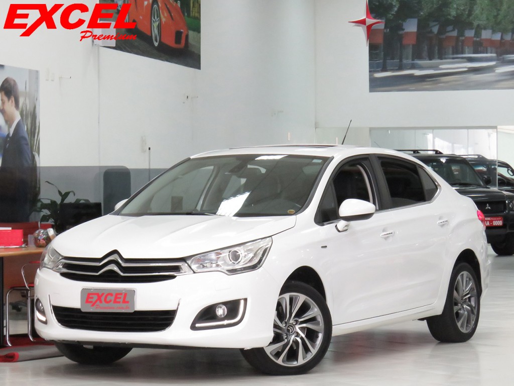 CITROËN C4 LOUNGE 1.6 EXCLUSIVE 16V TURBO FLEX 4P AUTOMÁTICO CITROËN C4 LOUNGE 1.6 EXCLUSIVE 16V TURBO FLEX 4P AUTOMÁTICO